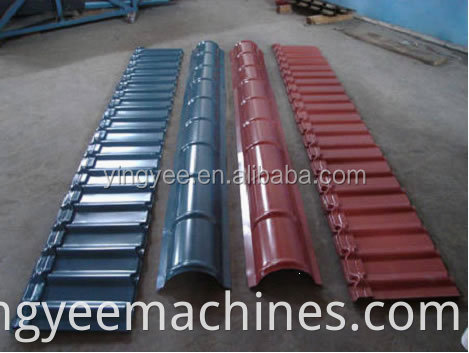 sales cheap roof gutter making machine ridge roll forming machine